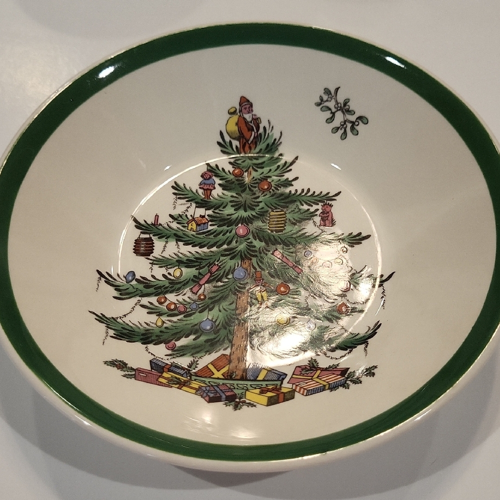 Christmas Tree Dinnerware Bowl
